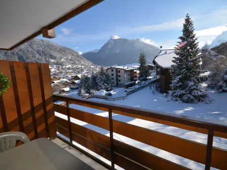 Studio 24m² Morzine, 700m Pleney, parking inclus : photo 10