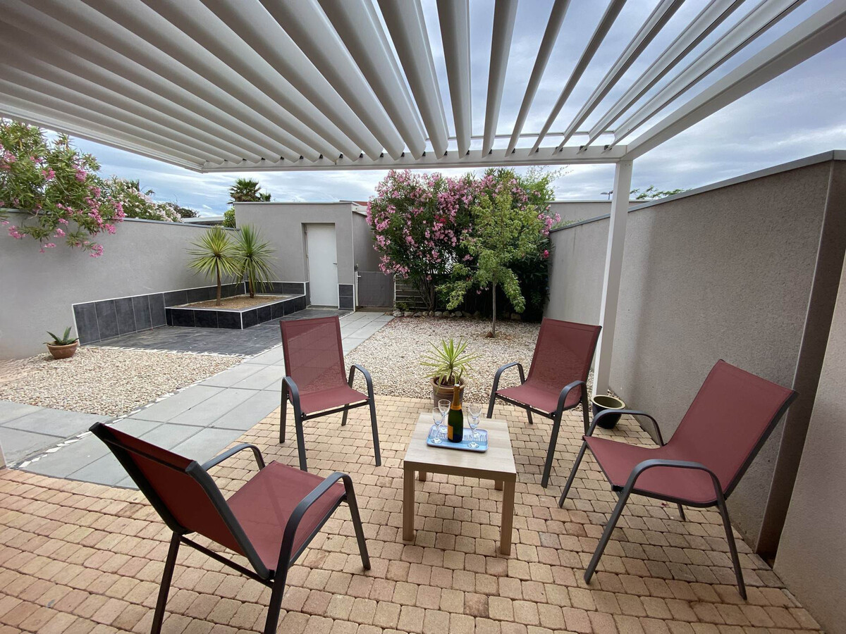 Villa 2 niveaux, piscine résidence, 400m plage à Sète - Photo 1