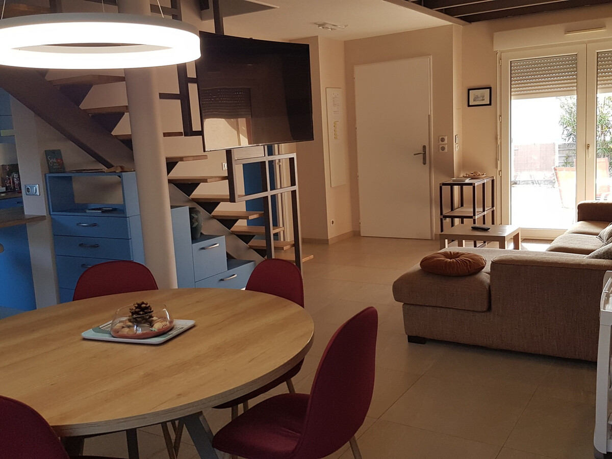 Villa 2 niveaux, piscine résidence, 400m plage à Sète - Photo 2
