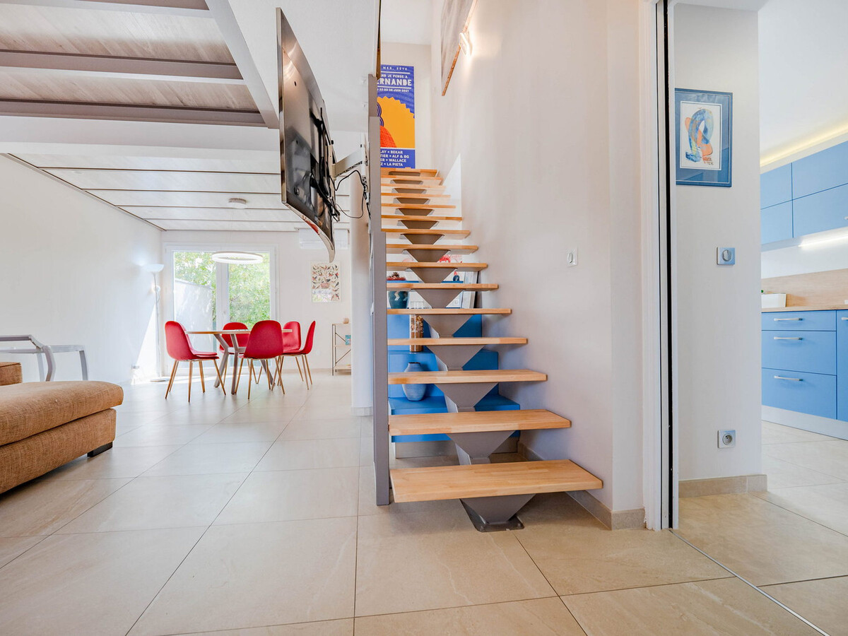 Villa 2 niveaux, piscine résidence, 400m plage à Sète - Photo 3