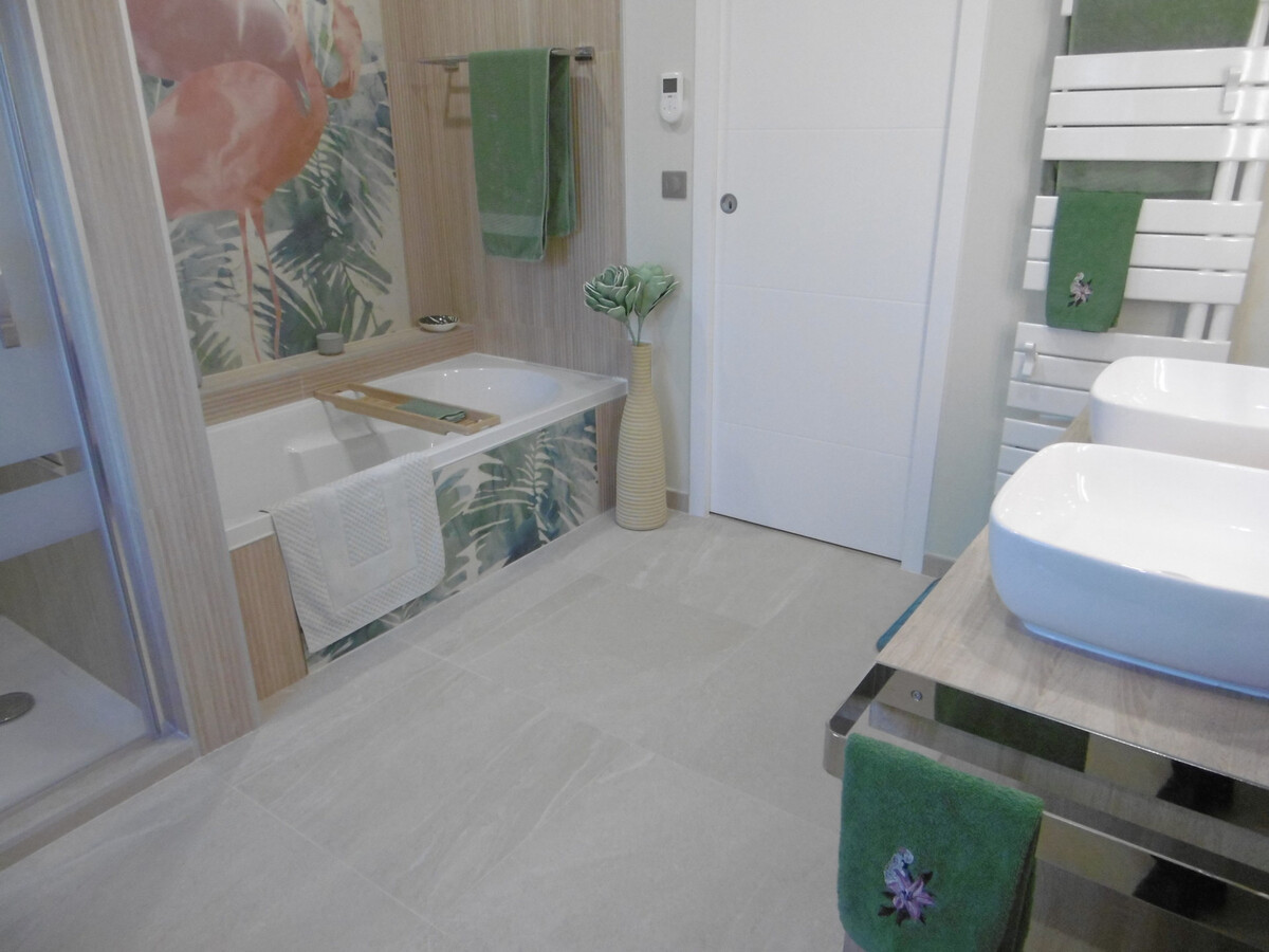 Villa 2 niveaux, piscine résidence, 400m plage à Sète - Photo 11