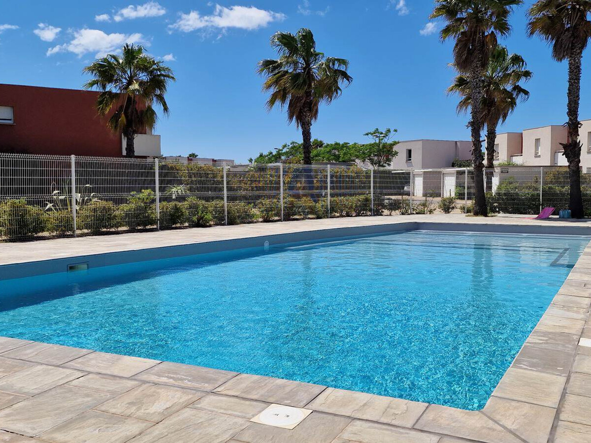 Villa 2 niveaux, piscine résidence, 400m plage à Sète - Photo 12