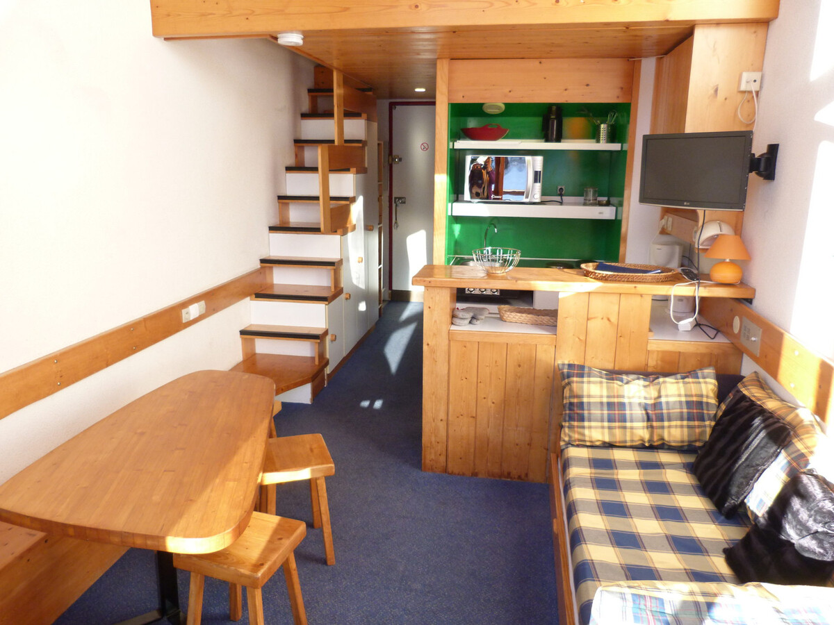 Duplex 33m² ski-in/ski-out aux Arcs 1800, balcon Sud - Photo 2