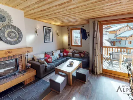 Location chalet à Saint Martin de Belleville, Chalet 8 chambres confort avec sauna et animaux admis