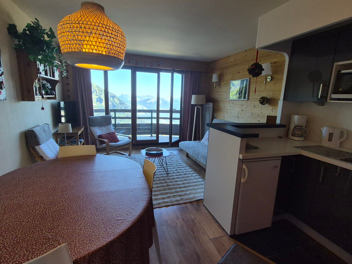 Duplex 6 pers Avoriaz, balcon sud vue vallée - Photo 11