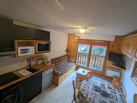Duplex 3 pièces + cabine, 7e étage, vue vallée - Photo 1
