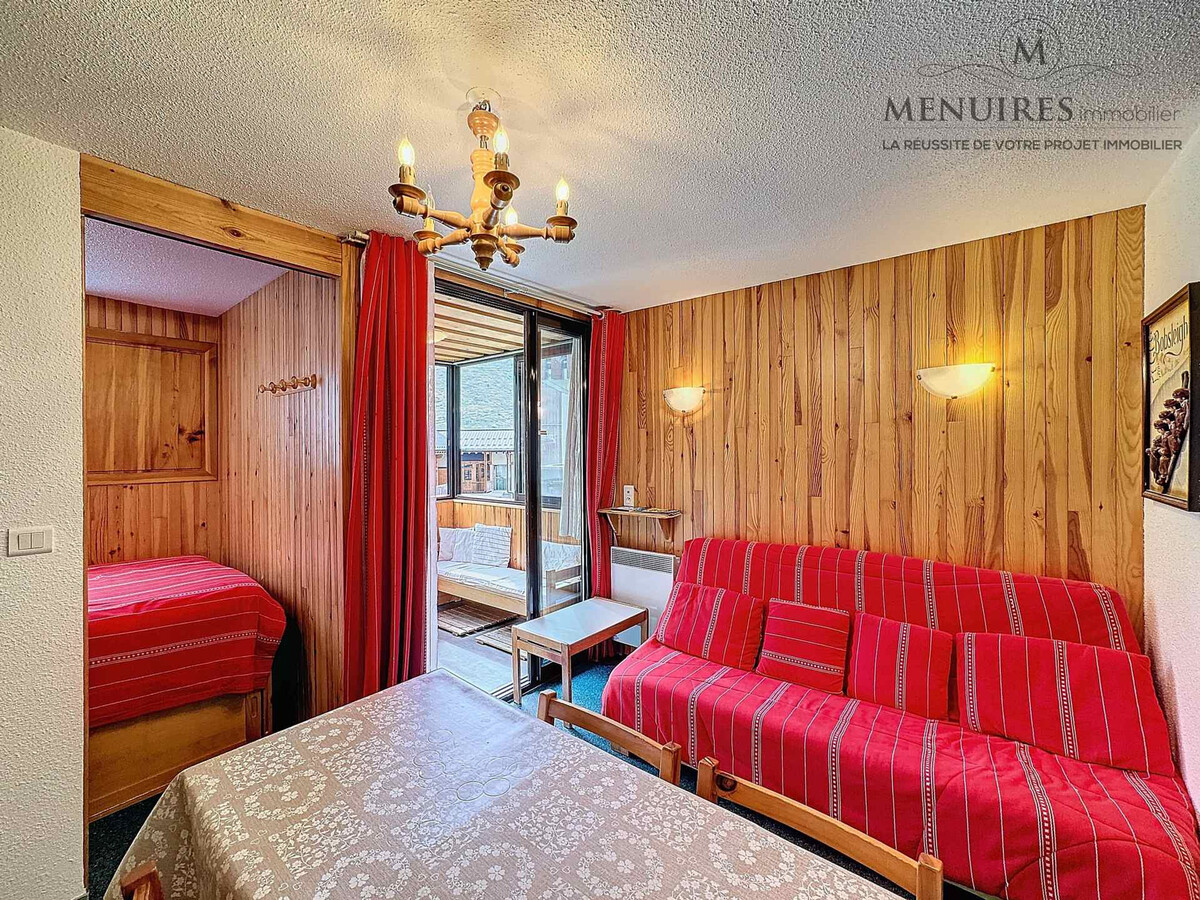 2 pièces 4 pers ski aux pieds aux Menuires - Photo 3