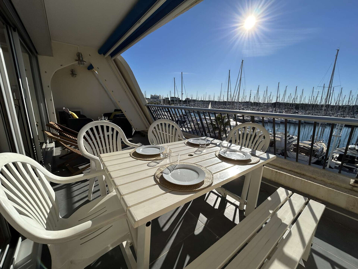 2 pièces climatisé 6 pers, terrasse 16m² vue port - Photo 1