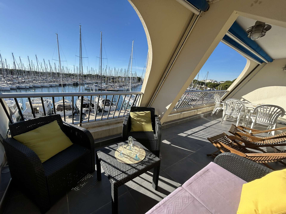 2 pièces climatisé 6 pers, terrasse 16m² vue port - Photo 5