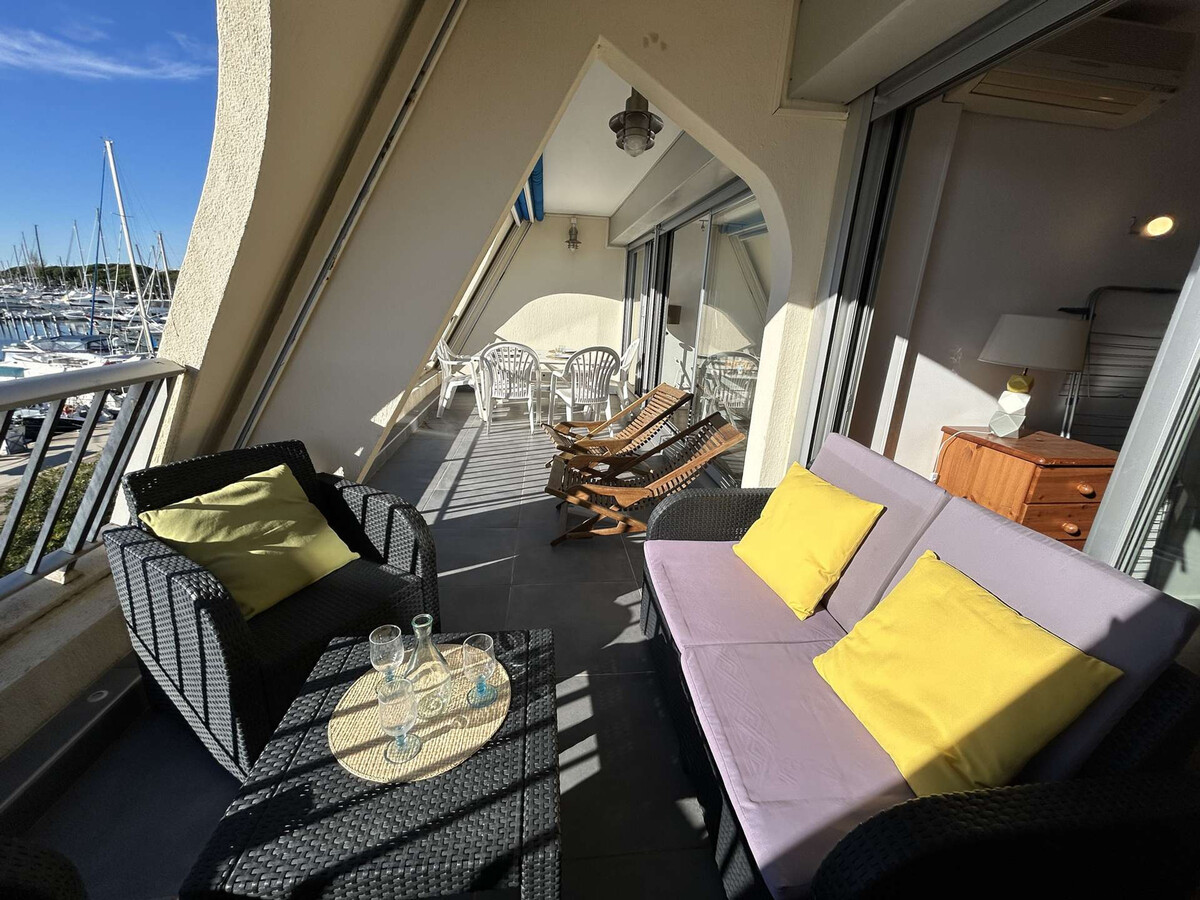 2 pièces climatisé 6 pers, terrasse 16m² vue port - Photo 6