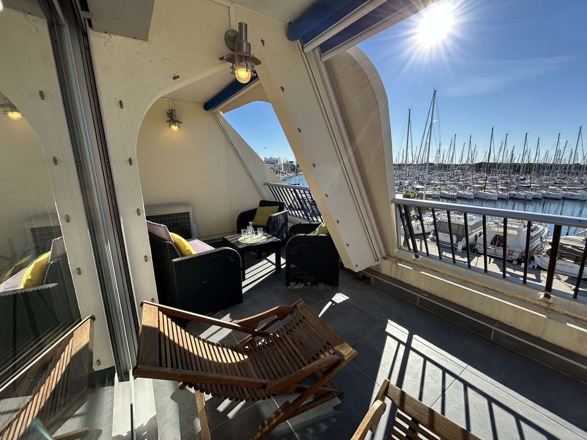 2 pièces climatisé 6 pers, terrasse 16m² vue port - Photo 8