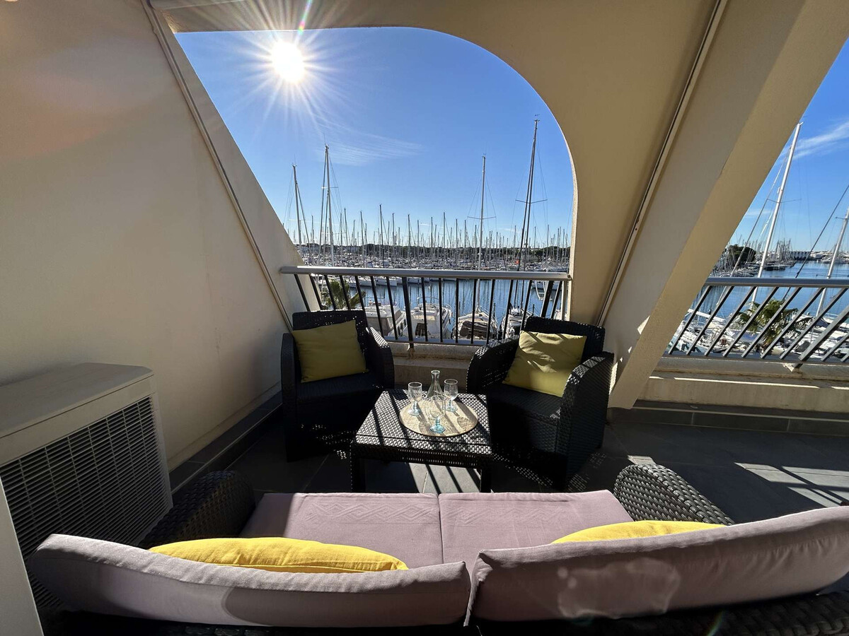 2 pièces climatisé 6 pers, terrasse 16m² vue port - Photo 9