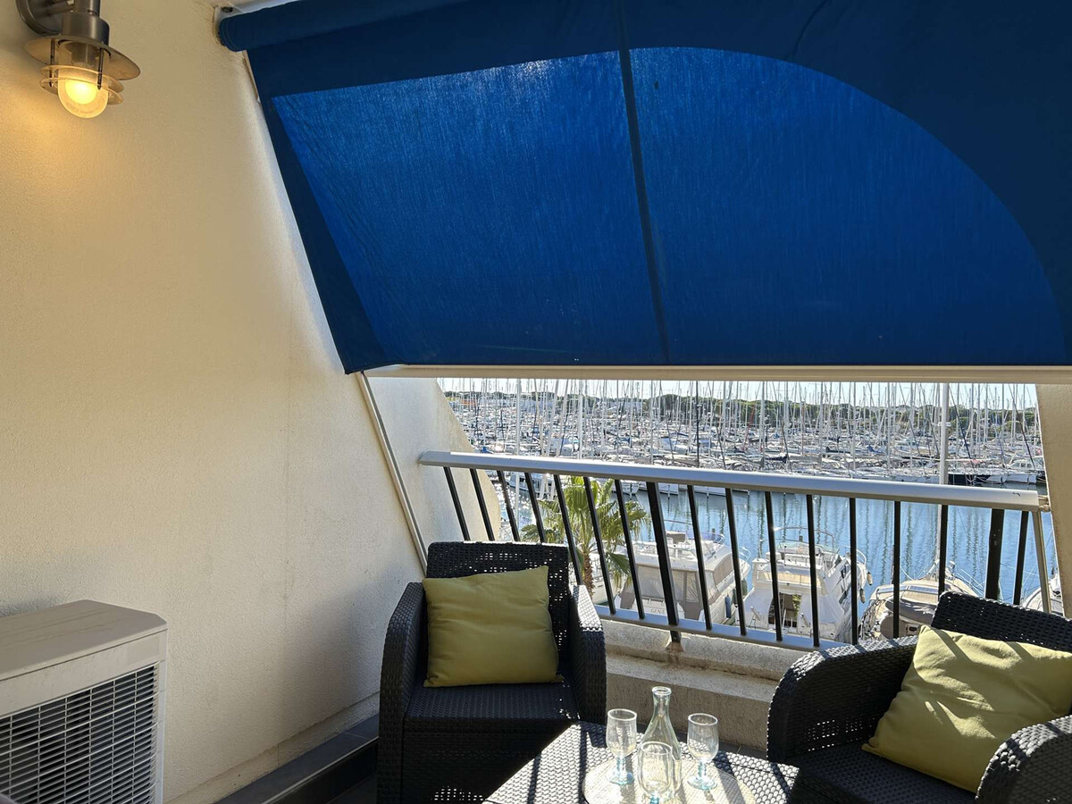 2 pièces climatisé 6 pers, terrasse 16m² vue port - Photo 10