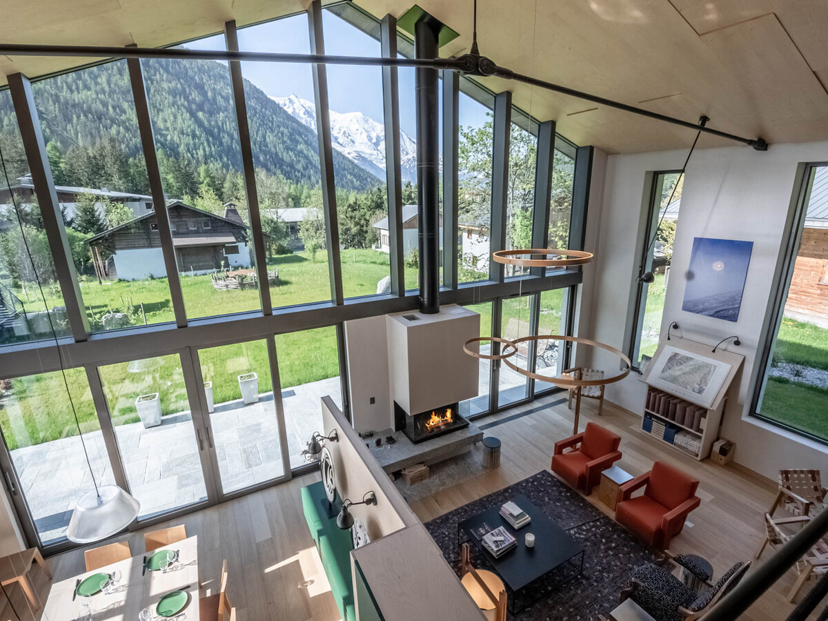 Chalet 360m² contemporain 5* à Argentière avec sauna - Photo 1