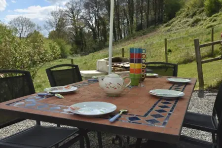 Les Vaux – Maison 6 pers. en Normandie, jardin jeux : photo 5
