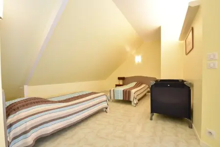 Les Vaux – Maison 6 pers. en Normandie, jardin jeux : photo 19
