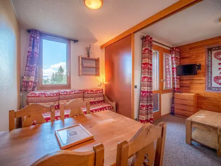 Location appartement à Valmorel, Studio cosy à 80m des remontées et 100m des commerces à Valmorel