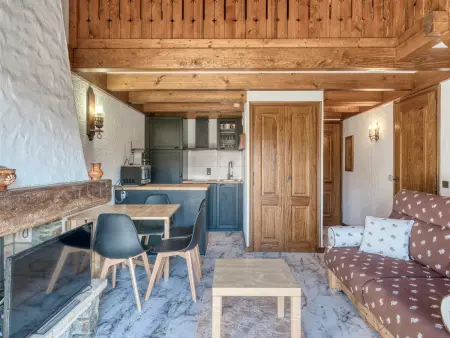 Appartement 2 pièces mezzanine, 4 pers, parking à Megève : photo 7