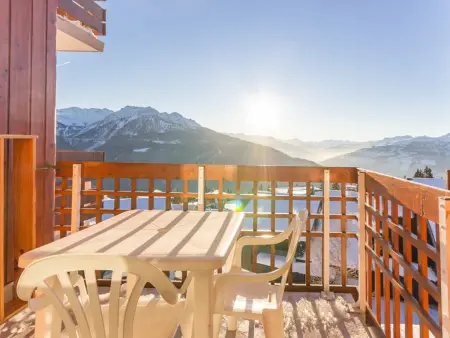 Studio lumineux près des pistes avec balcon, Appartement 4 personnes à La Rosière - Photo 3