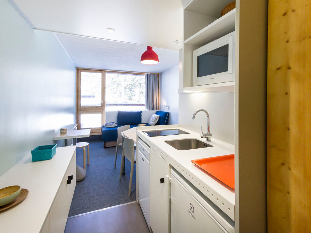 Studio rénové ski aux pieds, balcon, 25m² - Les Arcs - Photo 10