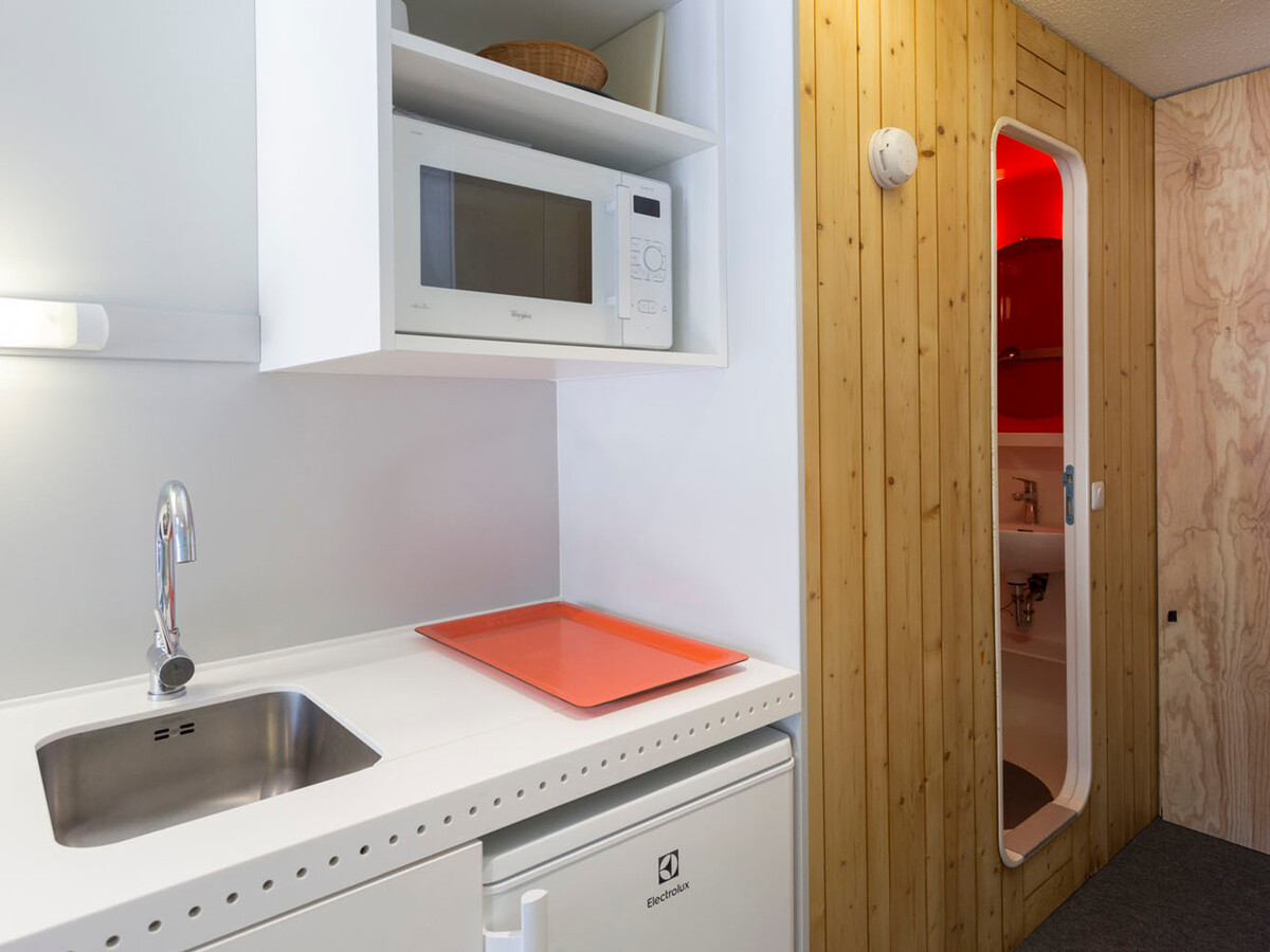 Studio rénové ski aux pieds, balcon, 25m² - Les Arcs - Photo 12