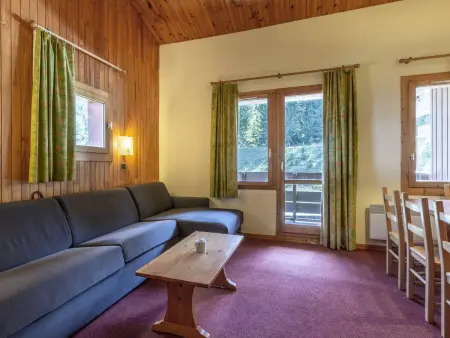 Location appartement à Valmorel, Duplex cosy 2 chambres, balcon, proche commerces et remontées, accepte animaux