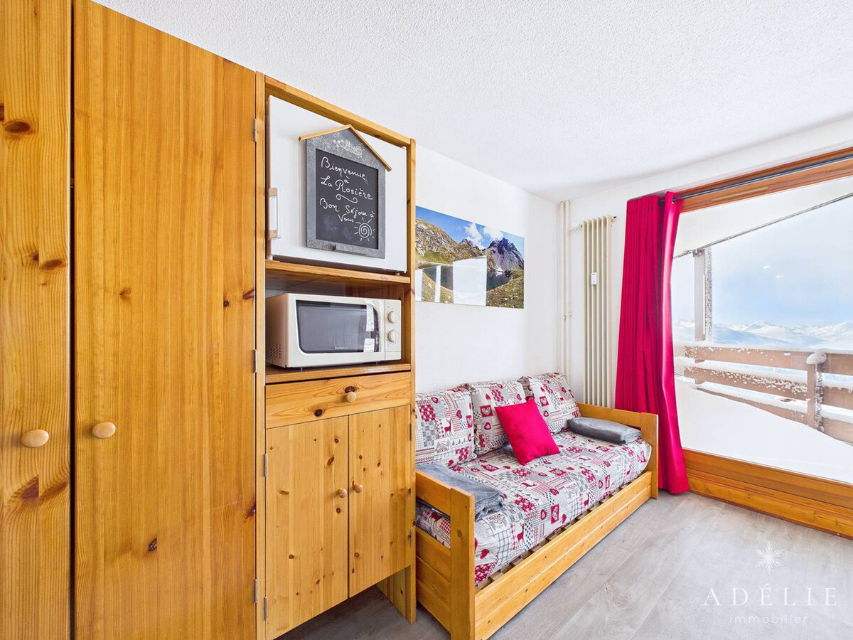 Appart 2 pièces balcon sud, 150 m pistes, Montvalezan - Photo 6