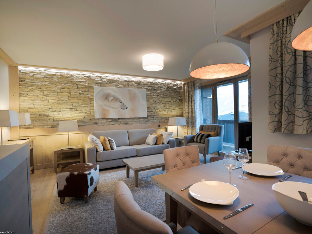 Appartement 4 pièces Courchevel 1550, box électrique inclus - Photo 3