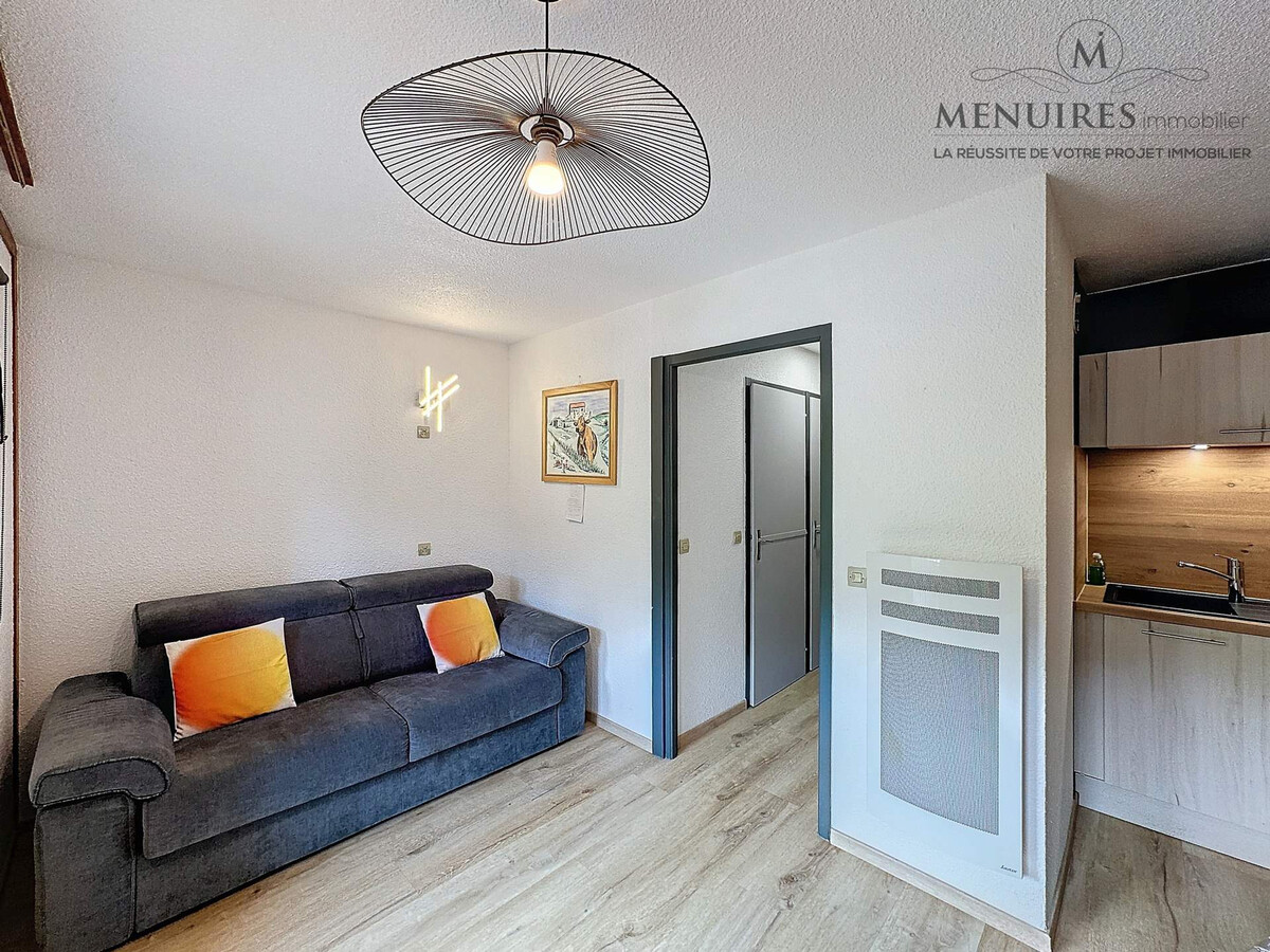 Studio + cabine 4 pers aux Menuires, ski aux pieds - Photo 1