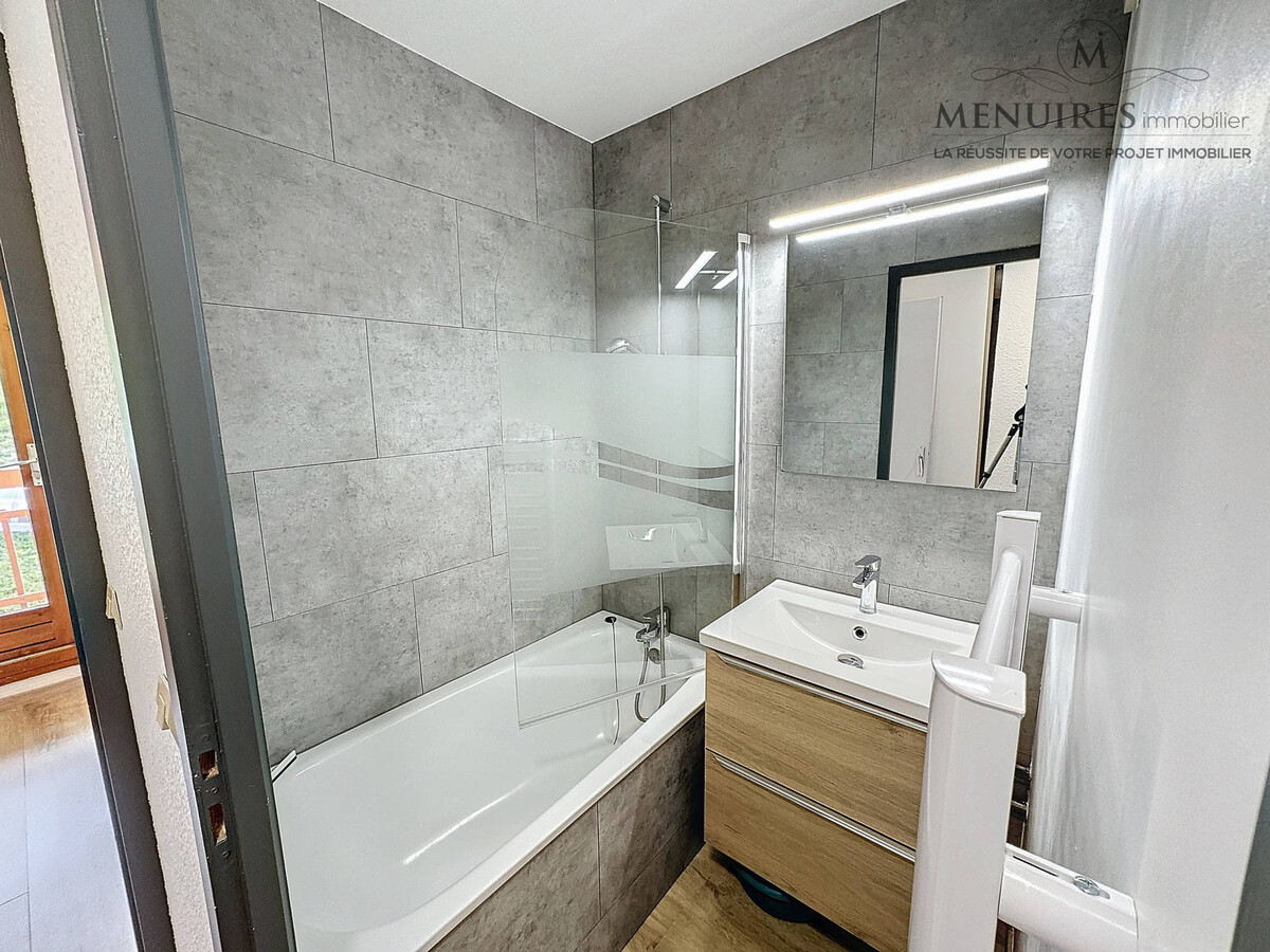 Studio + cabine 4 pers aux Menuires, ski aux pieds - Photo 7