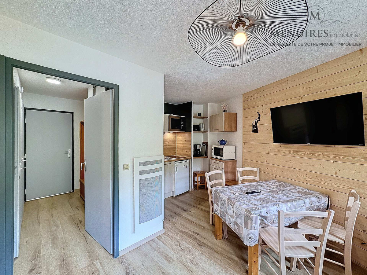 Studio + cabine 4 pers aux Menuires, ski aux pieds - Photo 10