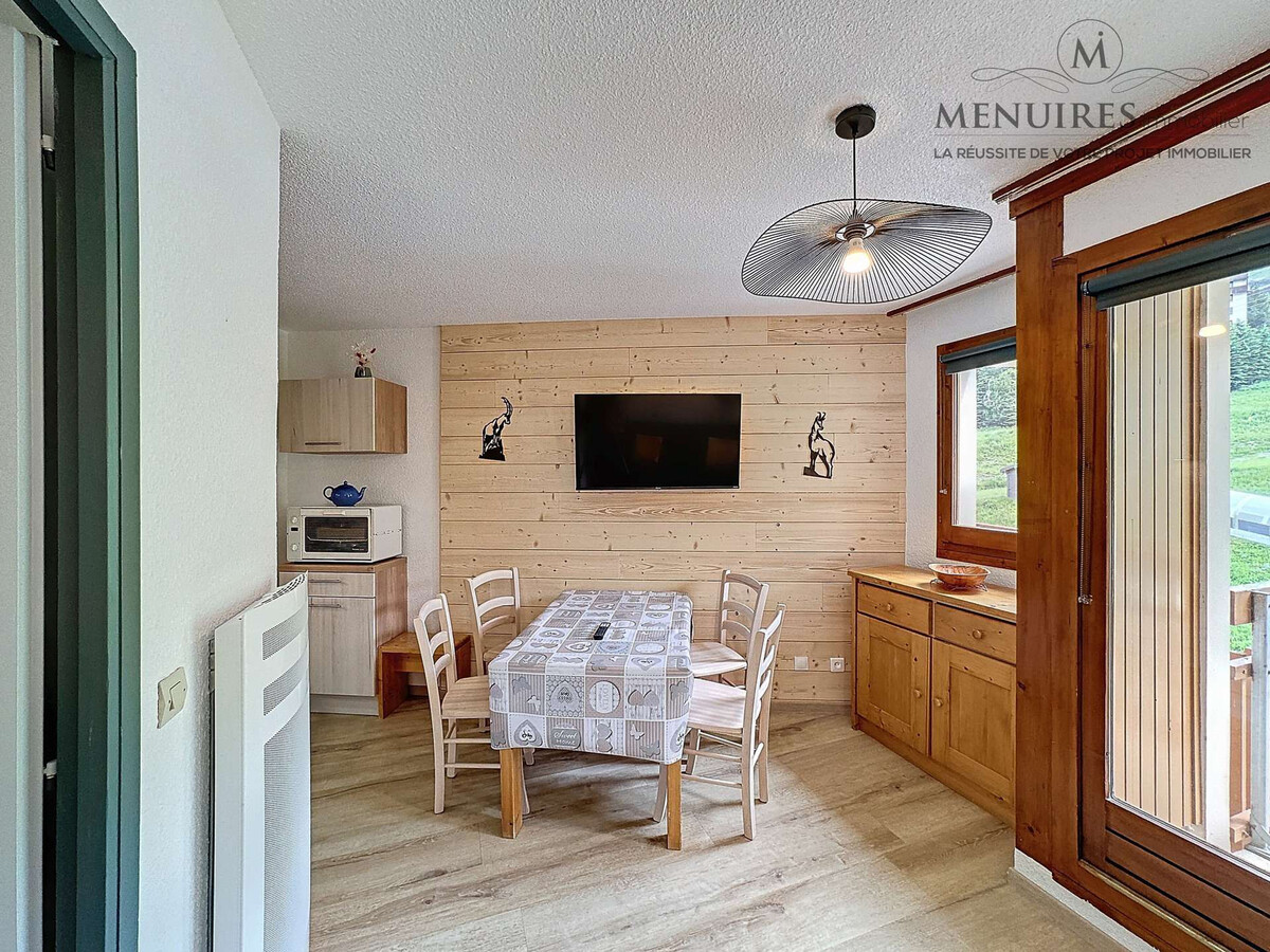 Studio + cabine 4 pers aux Menuires, ski aux pieds - Photo 11