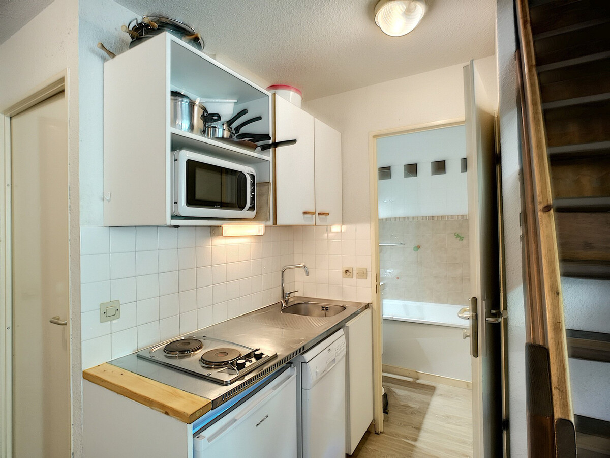 Appartement ski aux pieds, 6 pers, balcon vue pistes - Photo 5