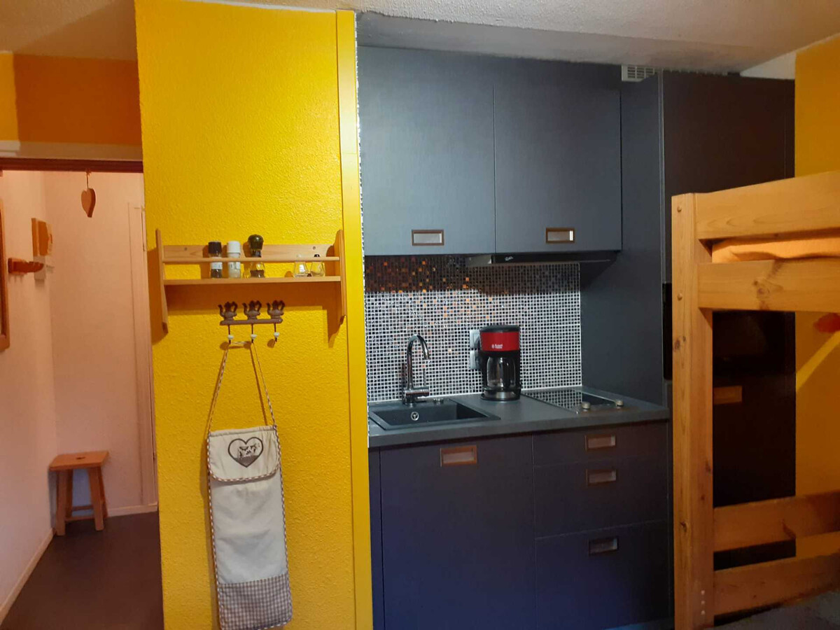 Studio ensoleillé 3 pers aux Menuires, balcon Sud-Ouest - Photo 4