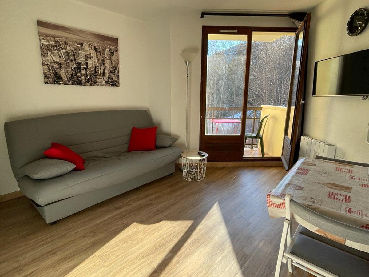 Studio 17 m² balcon, casier skis, Pra-Loup - Photo 2