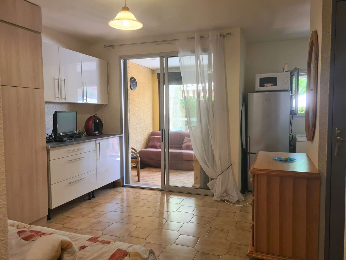 Studio 4 pers. terrasse et parking, Cap d'Agde - Photo 2