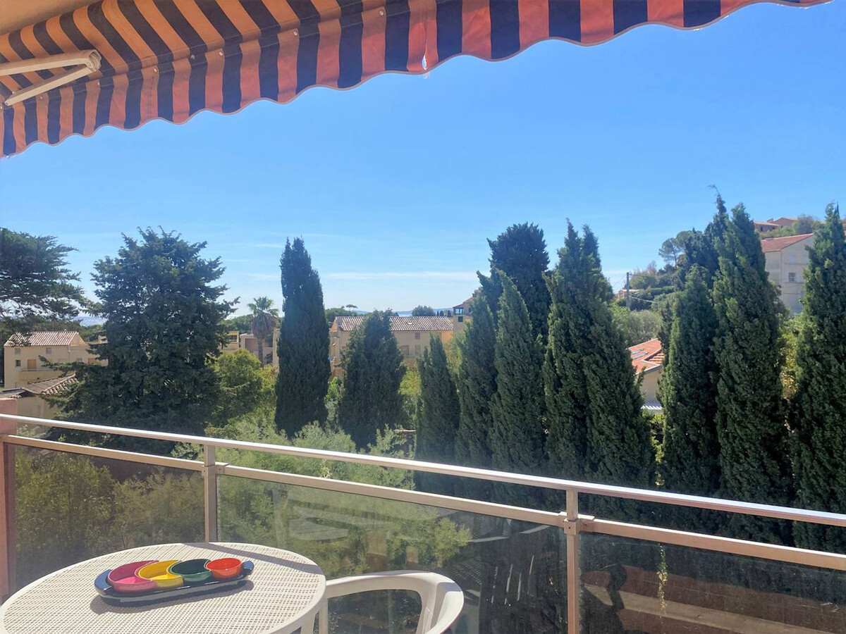 Appartement 4 pers. Le Lavandou, terrasse sud, parking privé - Photo 1