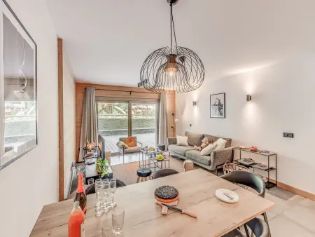 Appartement 3 pièces neuf 6 pers à 200 m des pistes : photo 3