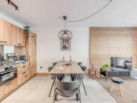 Appartement 3 pièces neuf 6 pers à 200 m des pistes : photo 4
