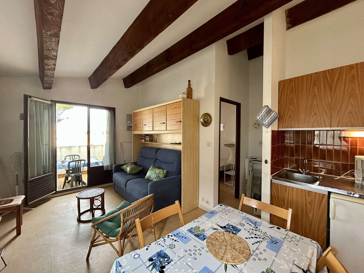Appartement 4 couchages avec terrasse à Cap d'Agde - Photo 1
