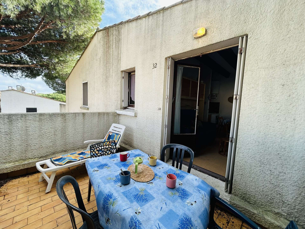 Appartement 4 couchages avec terrasse à Cap d'Agde - Photo 2