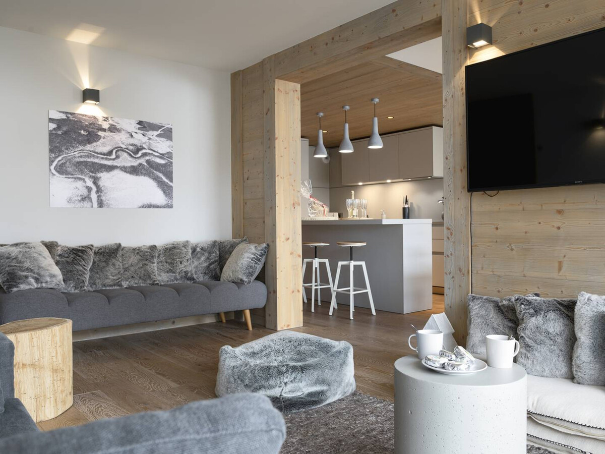 Appartement 8 pers, 4 chambres, spa et skis à Courchevel - Photo 1