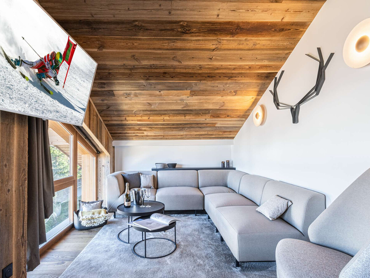 Duplex 10 pers, skis aux pieds à Courchevel Village - Photo 1
