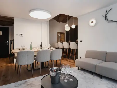 Duplex 94m² aux pieds des pistes - 6 personnes : photo 8