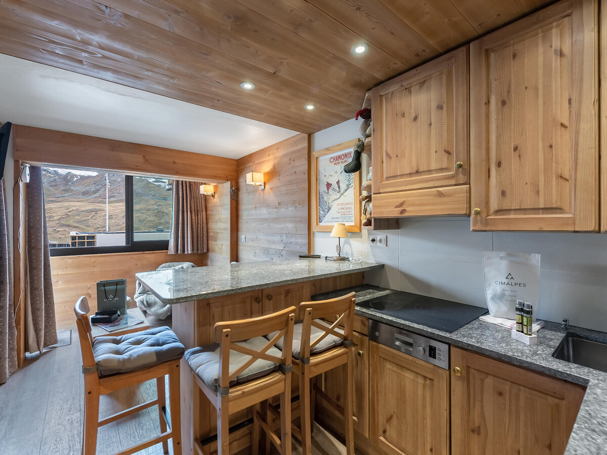 Appartement 28 m² centre Val Thorens, vue pistes - Photo 2