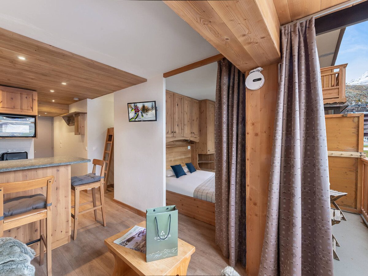 Appartement 28 m² centre Val Thorens, vue pistes - Photo 5