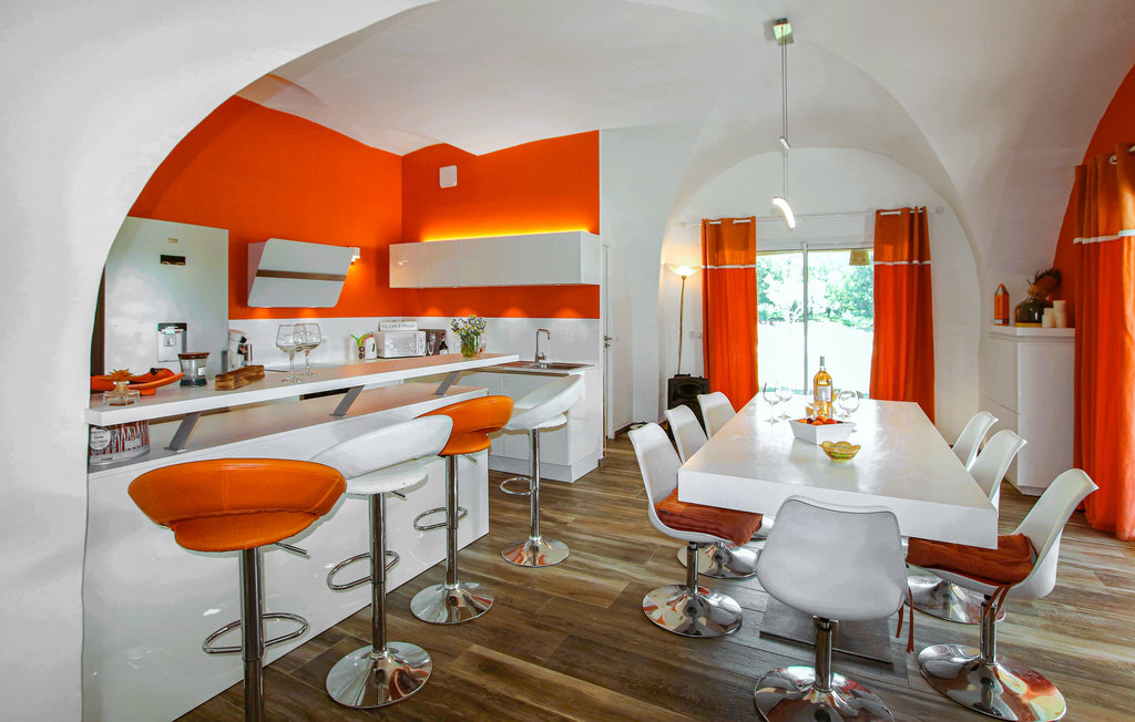 Maison en pierre 10 personnes avec piscine privée à Sauzet - Photo 3