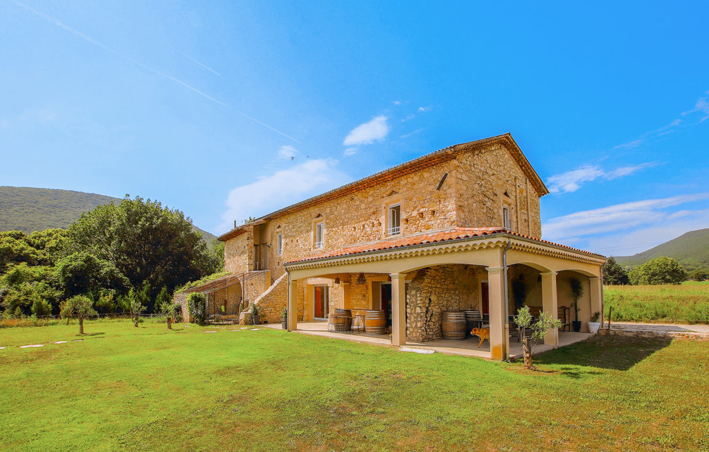 Maison en pierre 10 personnes avec piscine privée à Sauzet - Photo 11