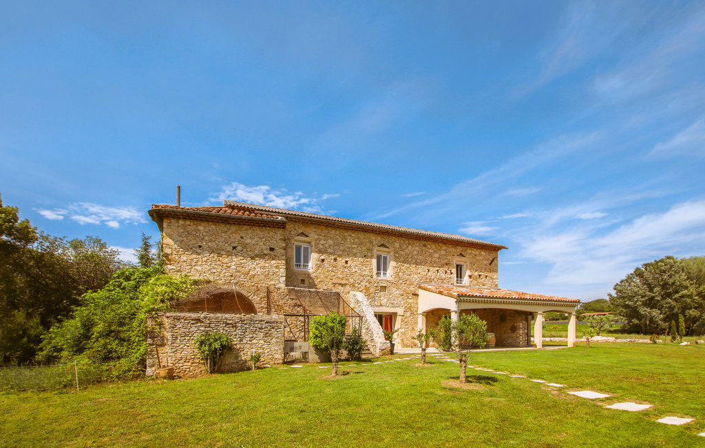 Maison en pierre 10 personnes avec piscine privée à Sauzet - Photo 12