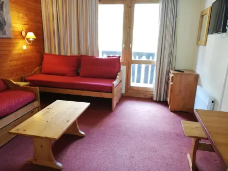 Location appartement à Les Avanchers Valmorel, Charmant 2 pièces, skis aux pieds, balcon, à 50m télécabine, Crève Coeur Valmorel